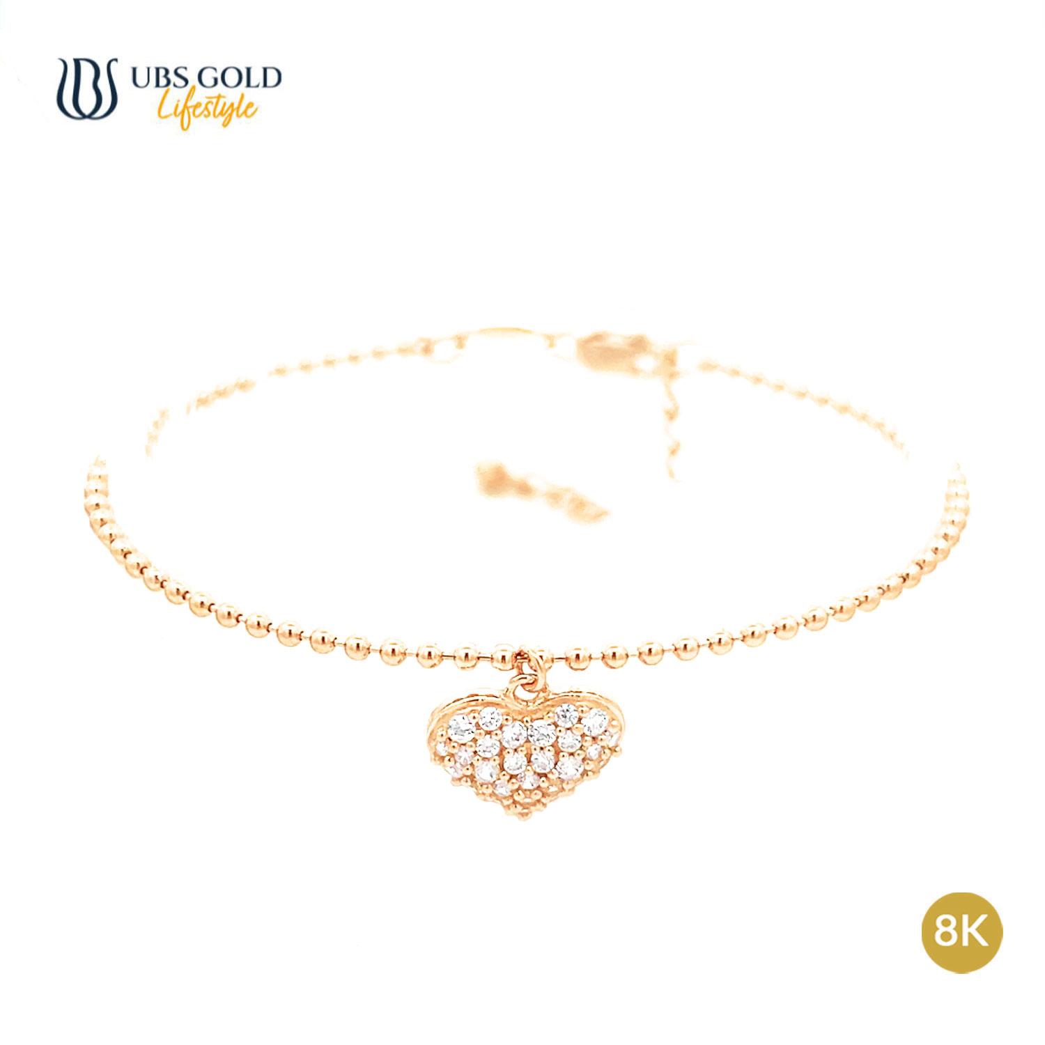 UBS Gold Gelang Emas Millie Molly - Kgv7193K - 8K