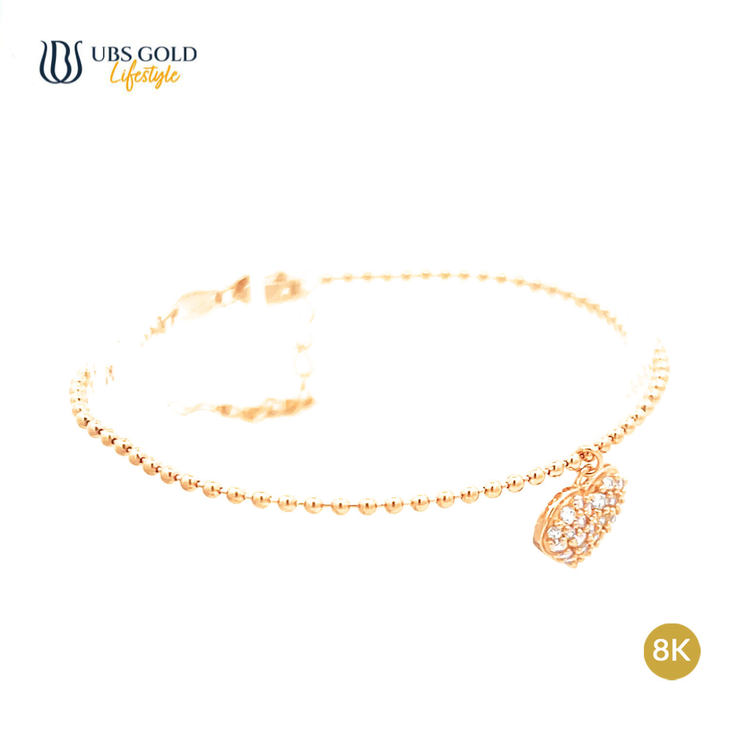 UBS Gold Gelang Emas Millie Molly - Kgv7193K - 8K