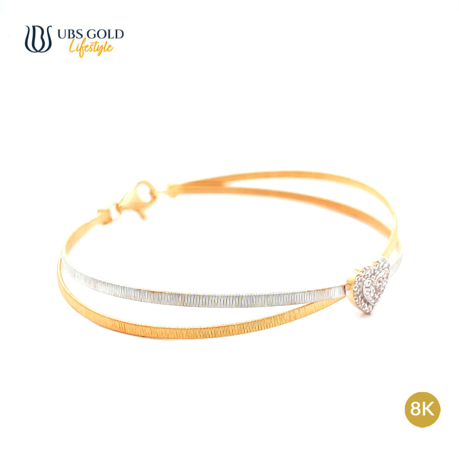 UBS Gold Gelang Emas - Kgv7198K - 8K