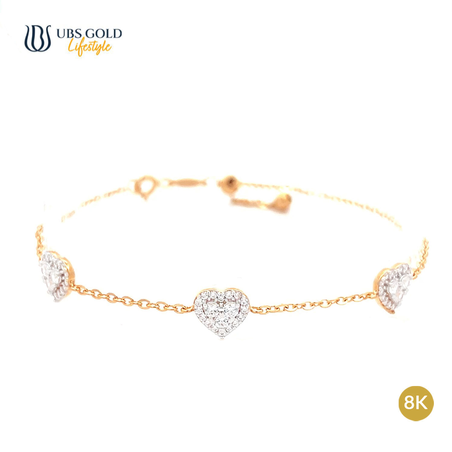 UBS Gold Gelang Emas Millie Molly - Kgv7211K - 8K