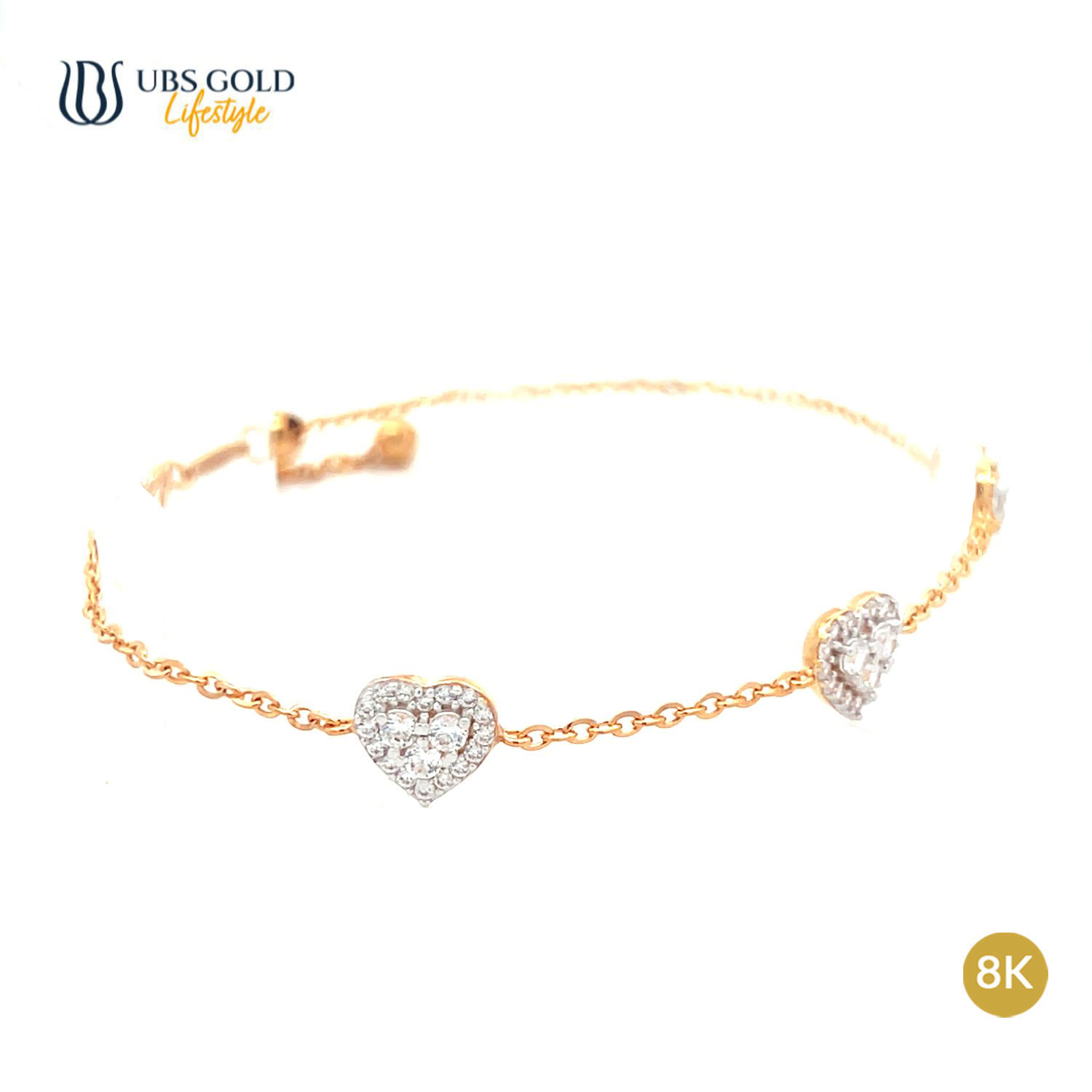 UBS Gold Gelang Emas Millie Molly - Kgv7211K - 8K