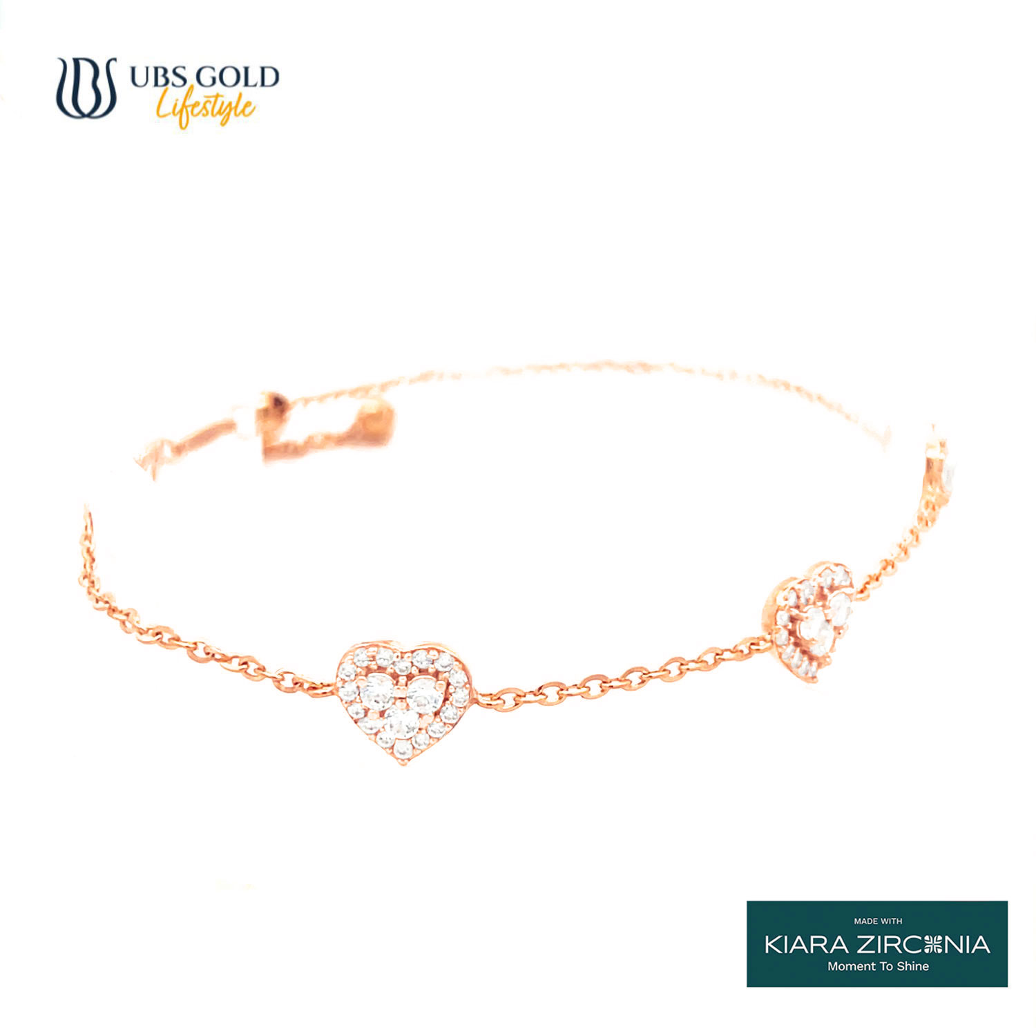 UBS Gold Gelang Emas Millie Molly - Kgv7211 - 17K