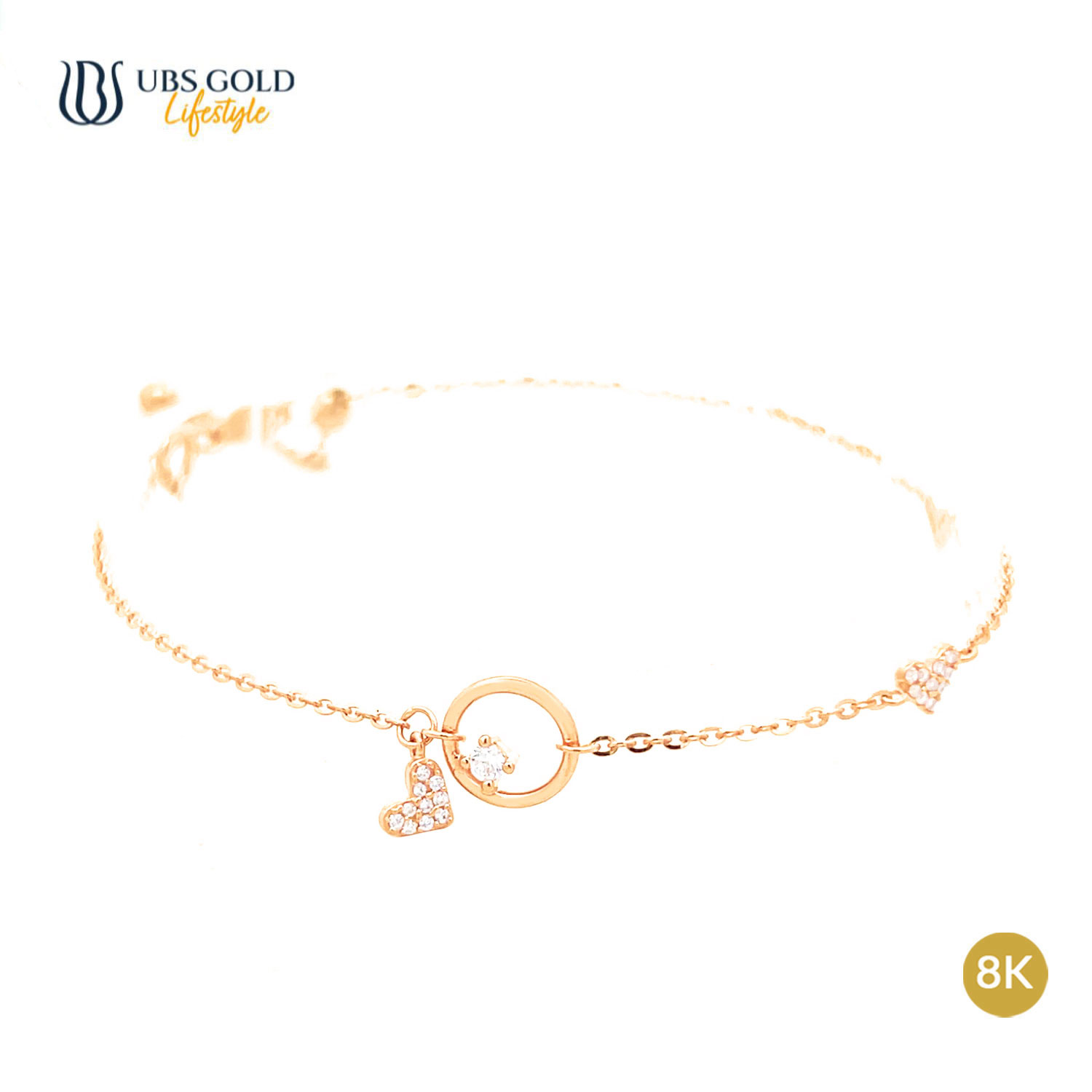 UBS Gold Gelang Emas Millie Molly - Kgv7234K - 8K