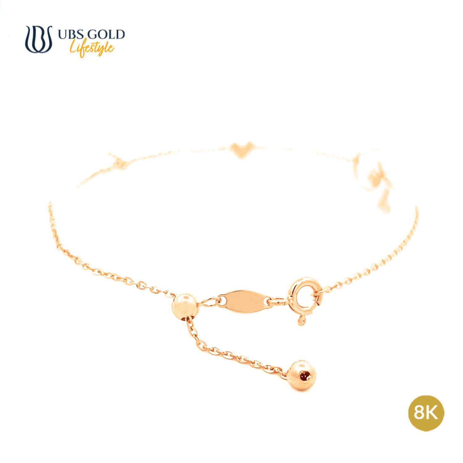 UBS Gold Gelang Emas Millie Molly - Kgv7234K - 8K