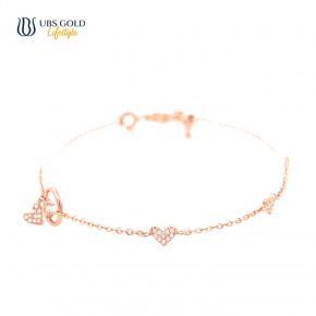 UBS Gold Gelang Emas Millie Molly - Kgv7234 - 17K