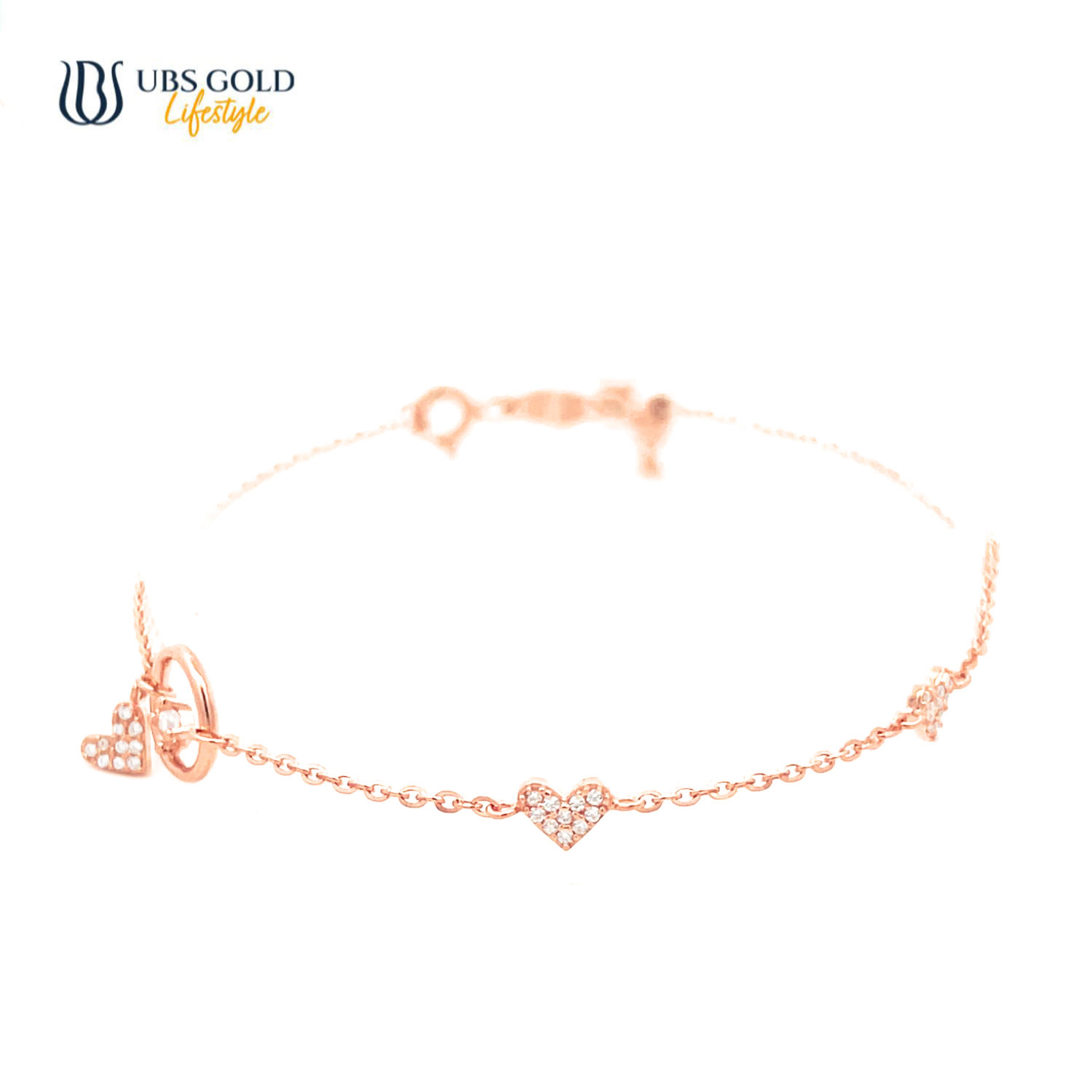 UBS Gold Gelang Emas Millie Molly - Kgv7234 - 17K