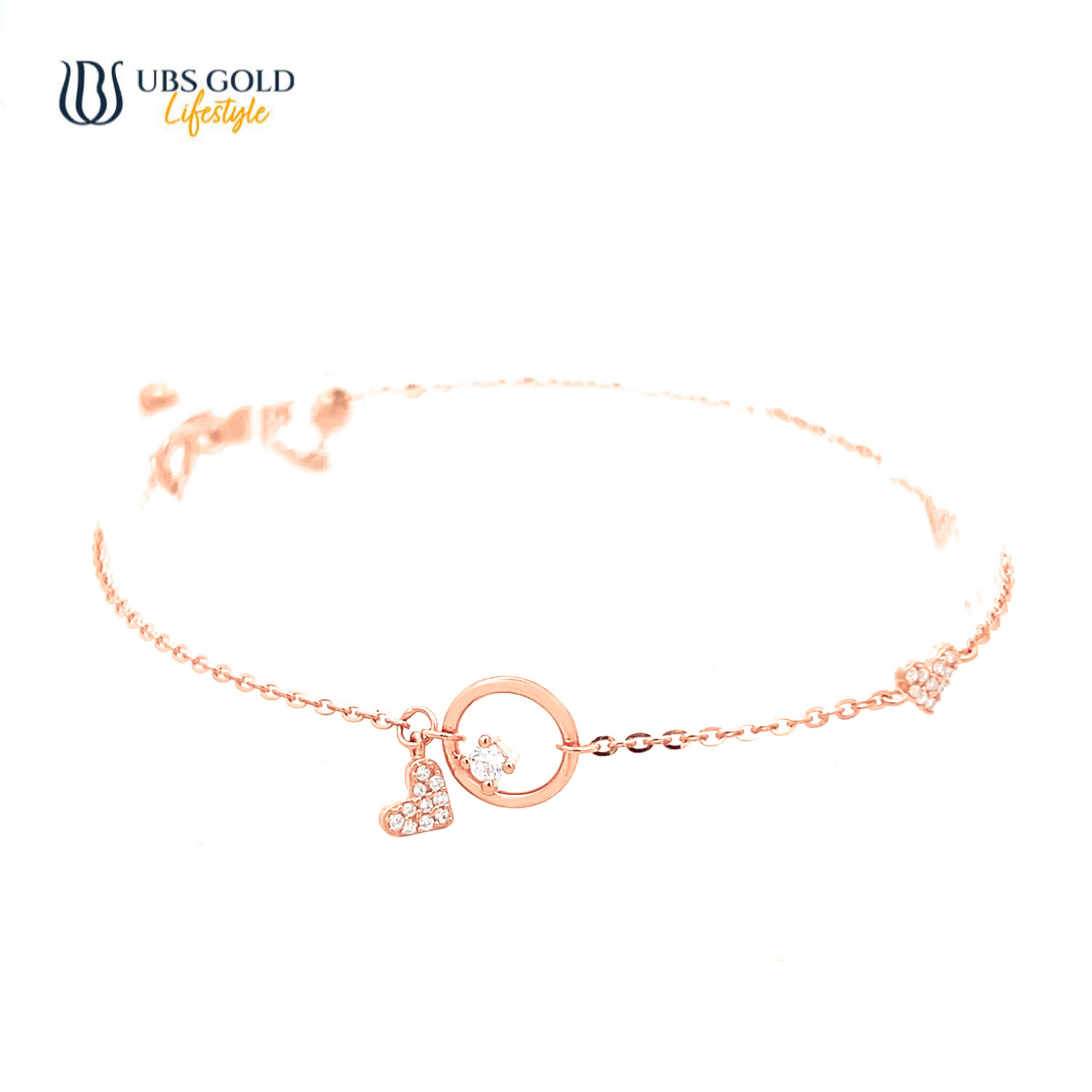 UBS Gold Gelang Emas Millie Molly - Kgv7234 - 17K