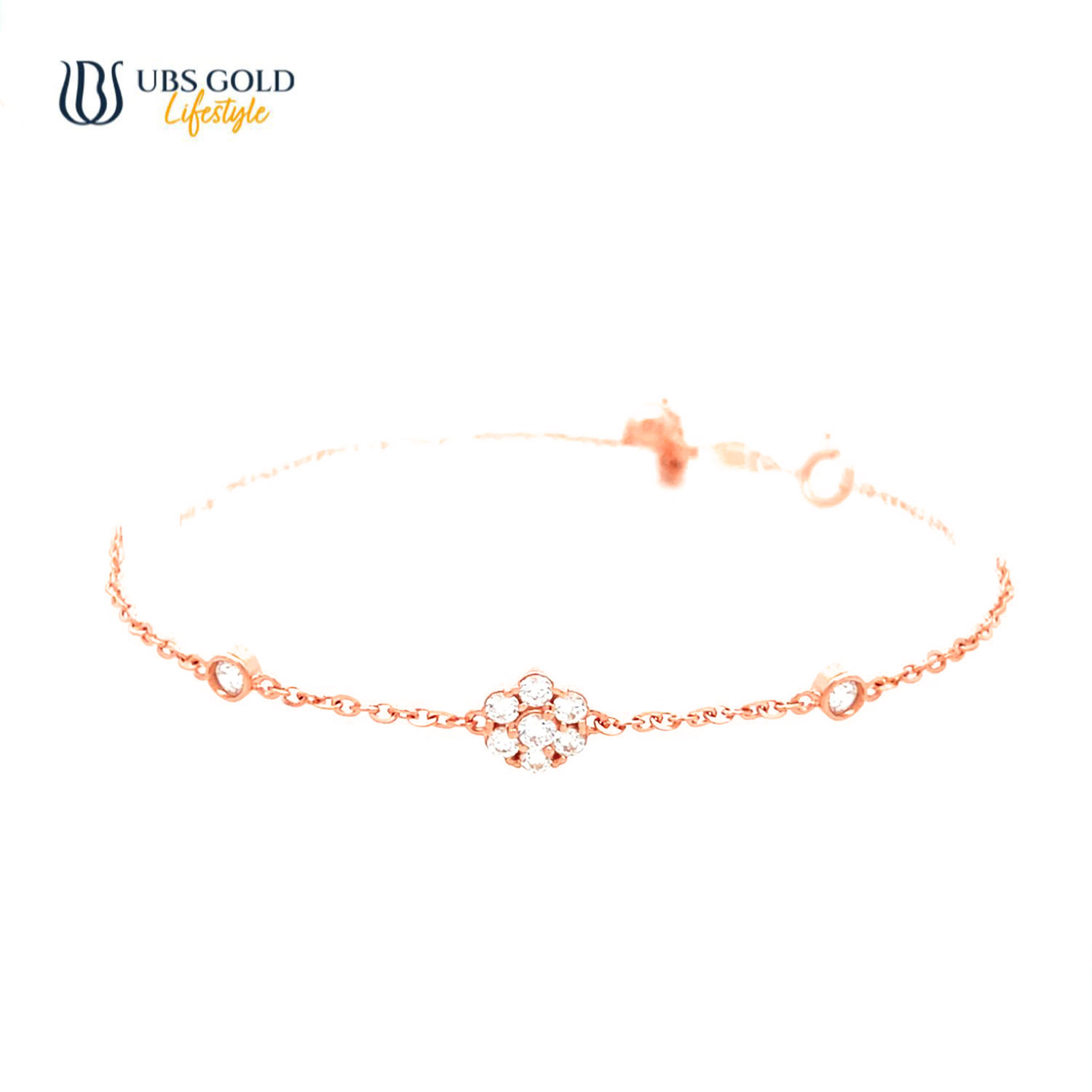 UBS Gold Gelang Emas Millie Molly - Kgv7241 - 17K