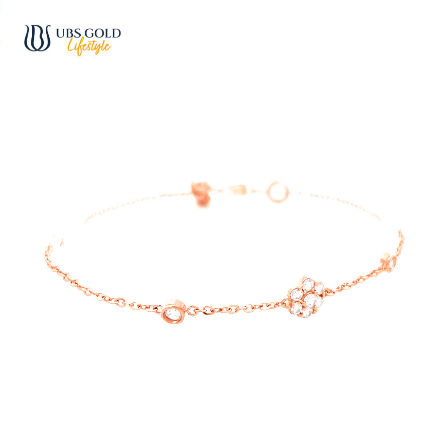 UBS Gold Gelang Emas Millie Molly - Kgv7241 - 17K