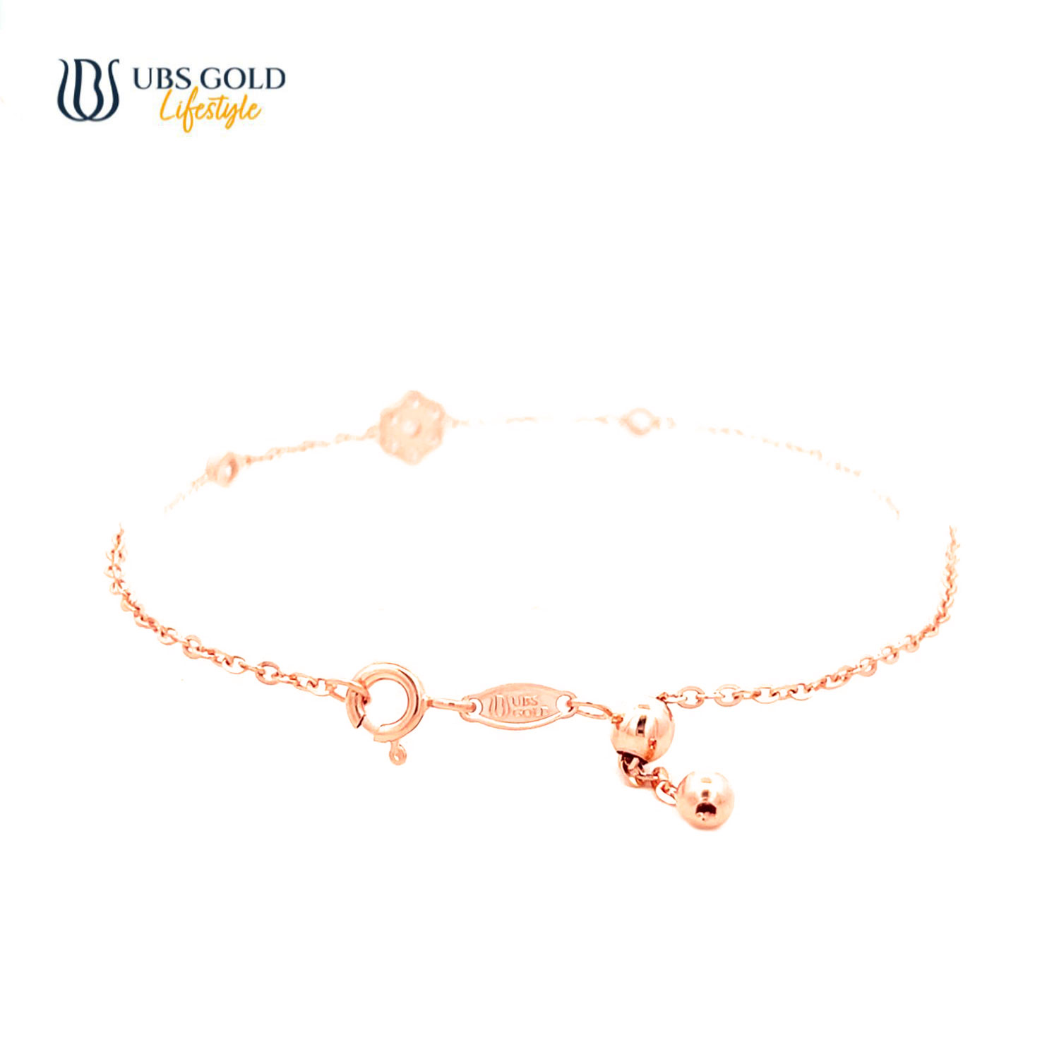 UBS Gold Gelang Emas Millie Molly - Kgv7241 - 17K