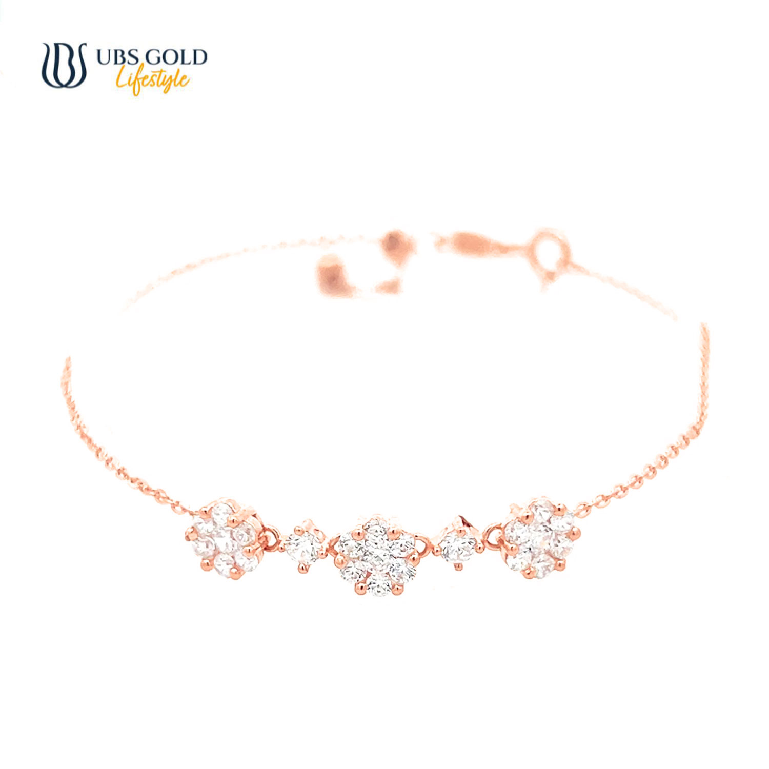 UBS Gold Gelang Emas Millie Molly - Kgv7257 - 17K