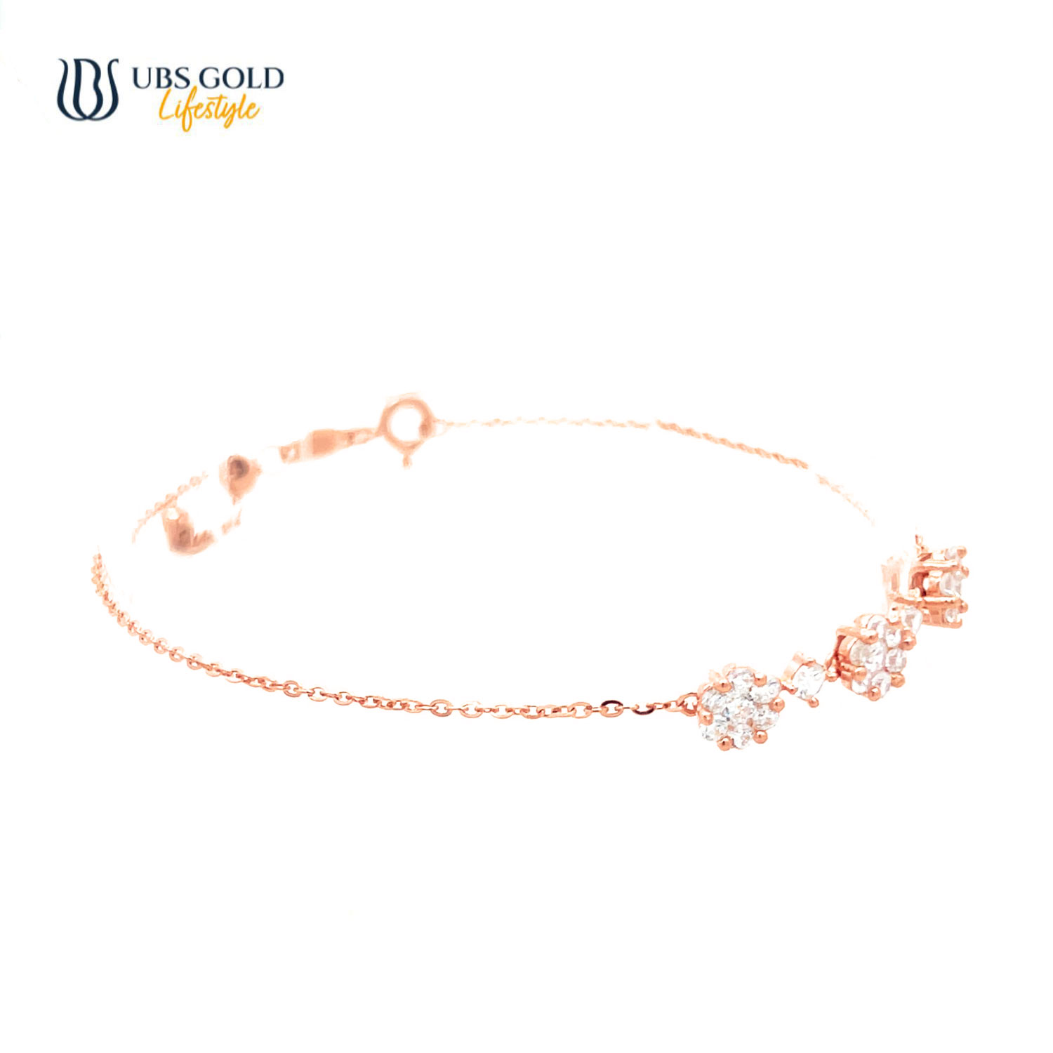 UBS Gold Gelang Emas Millie Molly - Kgv7257 - 17K