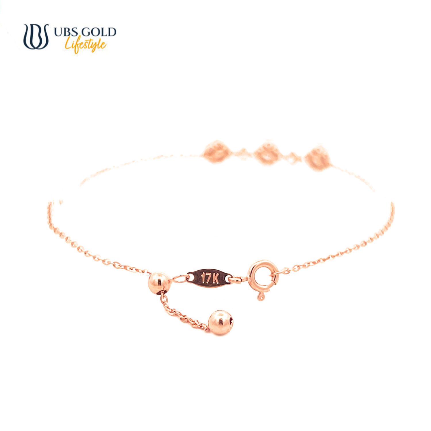 UBS Gold Gelang Emas Millie Molly - Kgv7257 - 17K