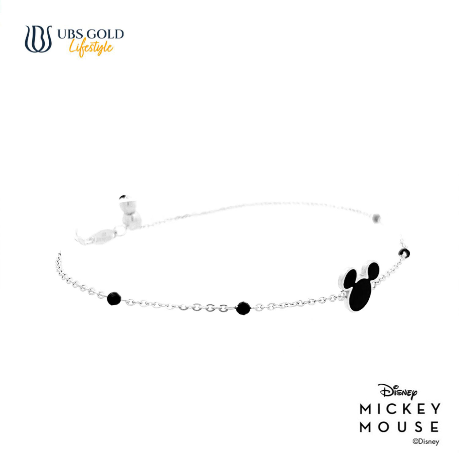 UBS Gold Gelang Emas Disney Mickey Mouse - Kgy0113B - 17K