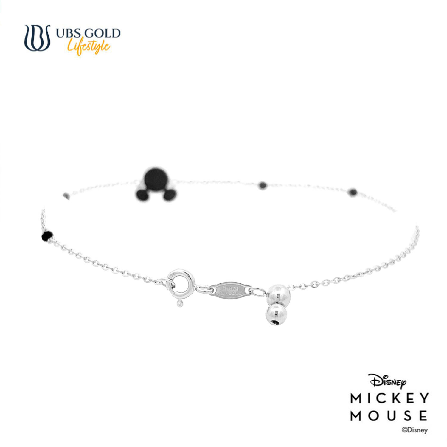 UBS Gold Gelang Emas Disney Mickey Mouse - Kgy0113B - 17K