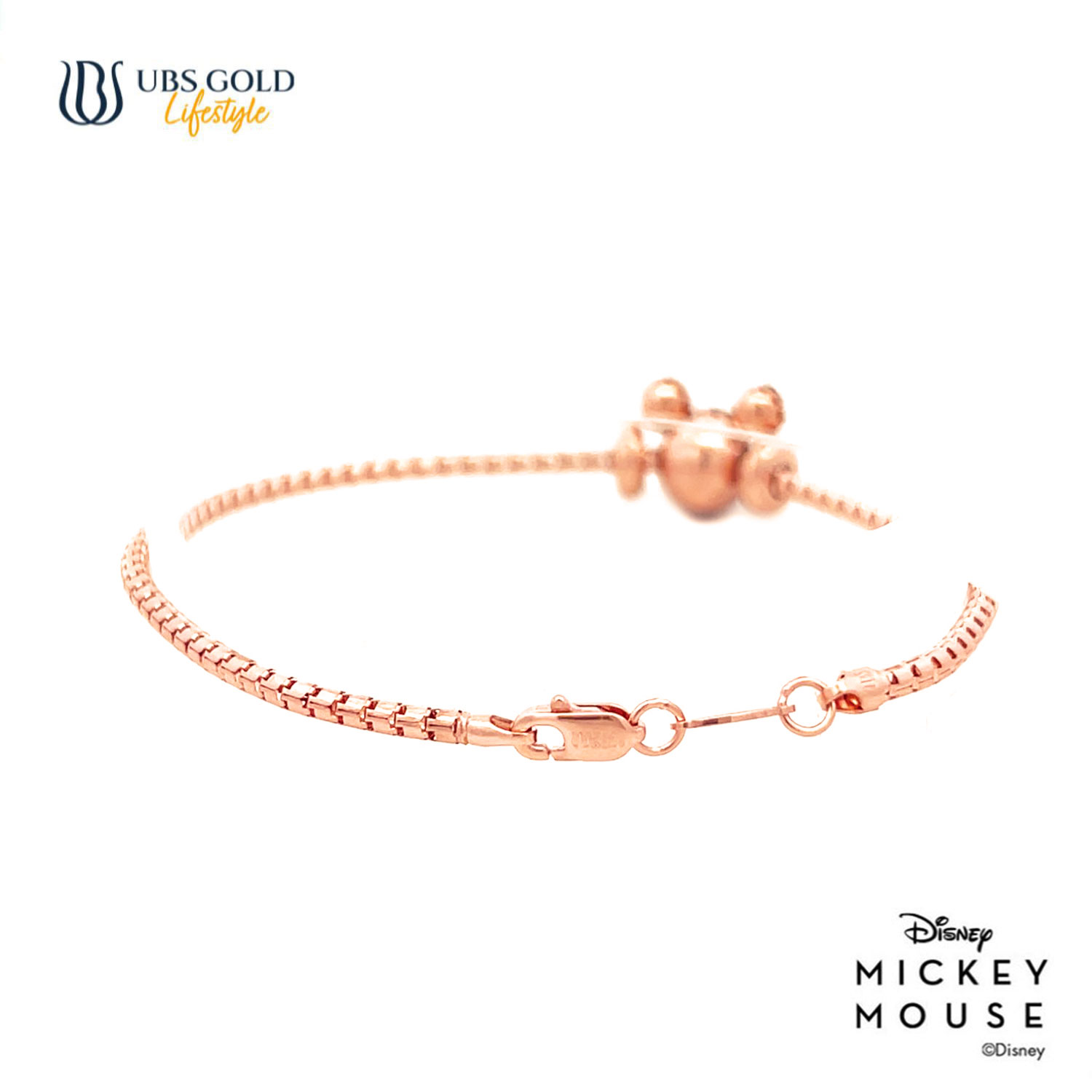 UBS Gold Gelang Emas Disney Mickey Mouse - Kgy0145 - 17K