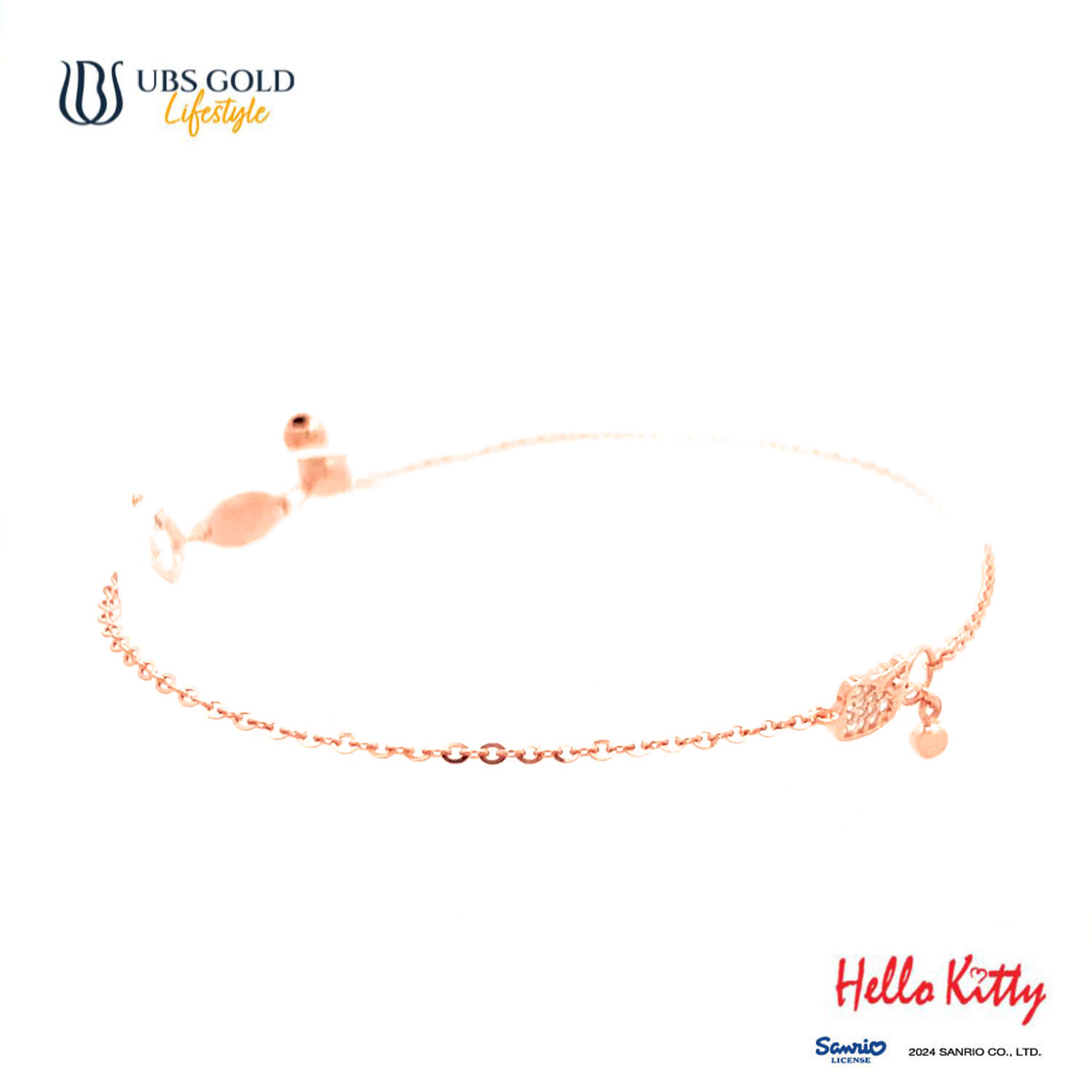 UBS Gold Gelang Emas Sanrio Hello Kitty - Kgz0026 - 17K