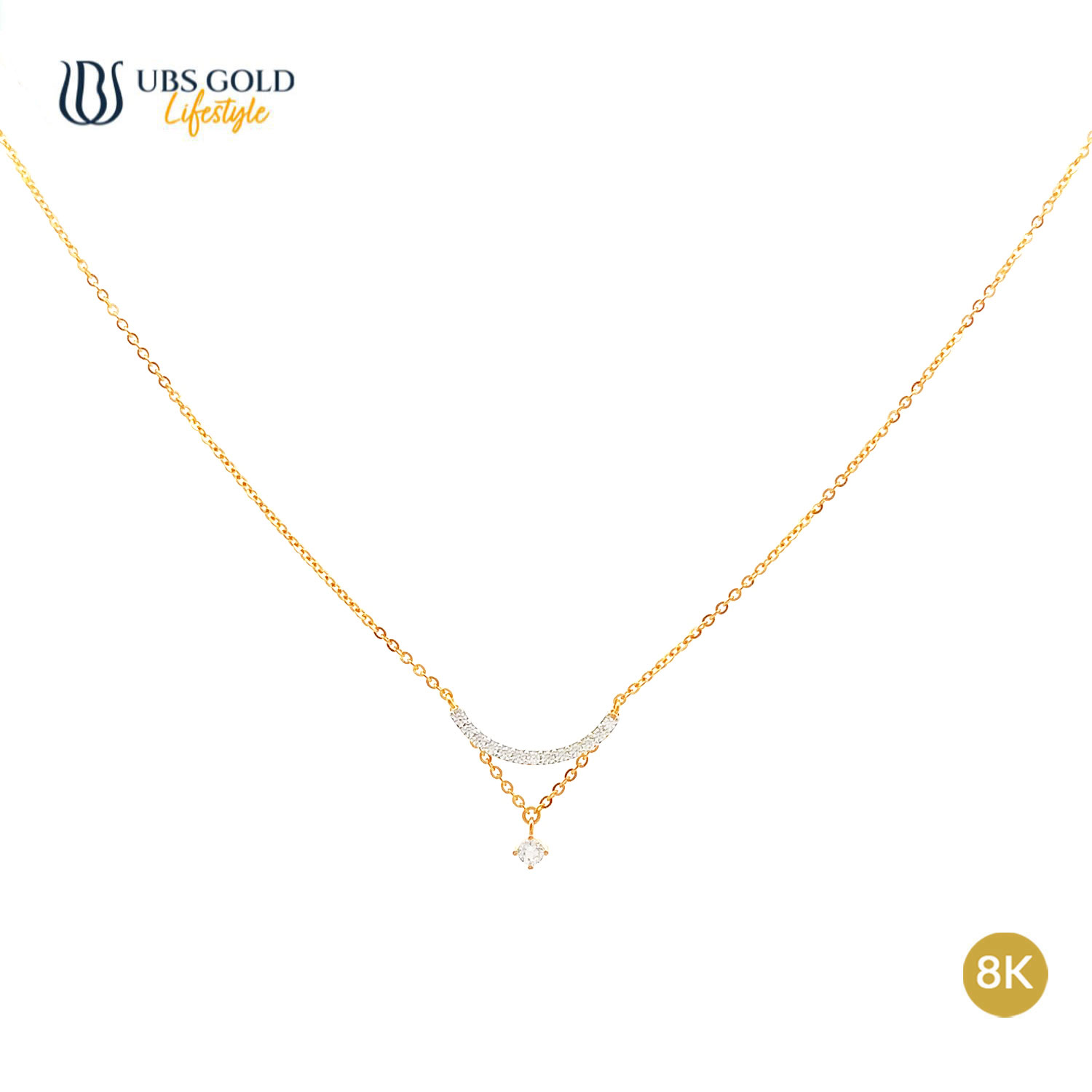 UBS Gold Kalung Emas Millie Molly - Kkv15314K - 8K