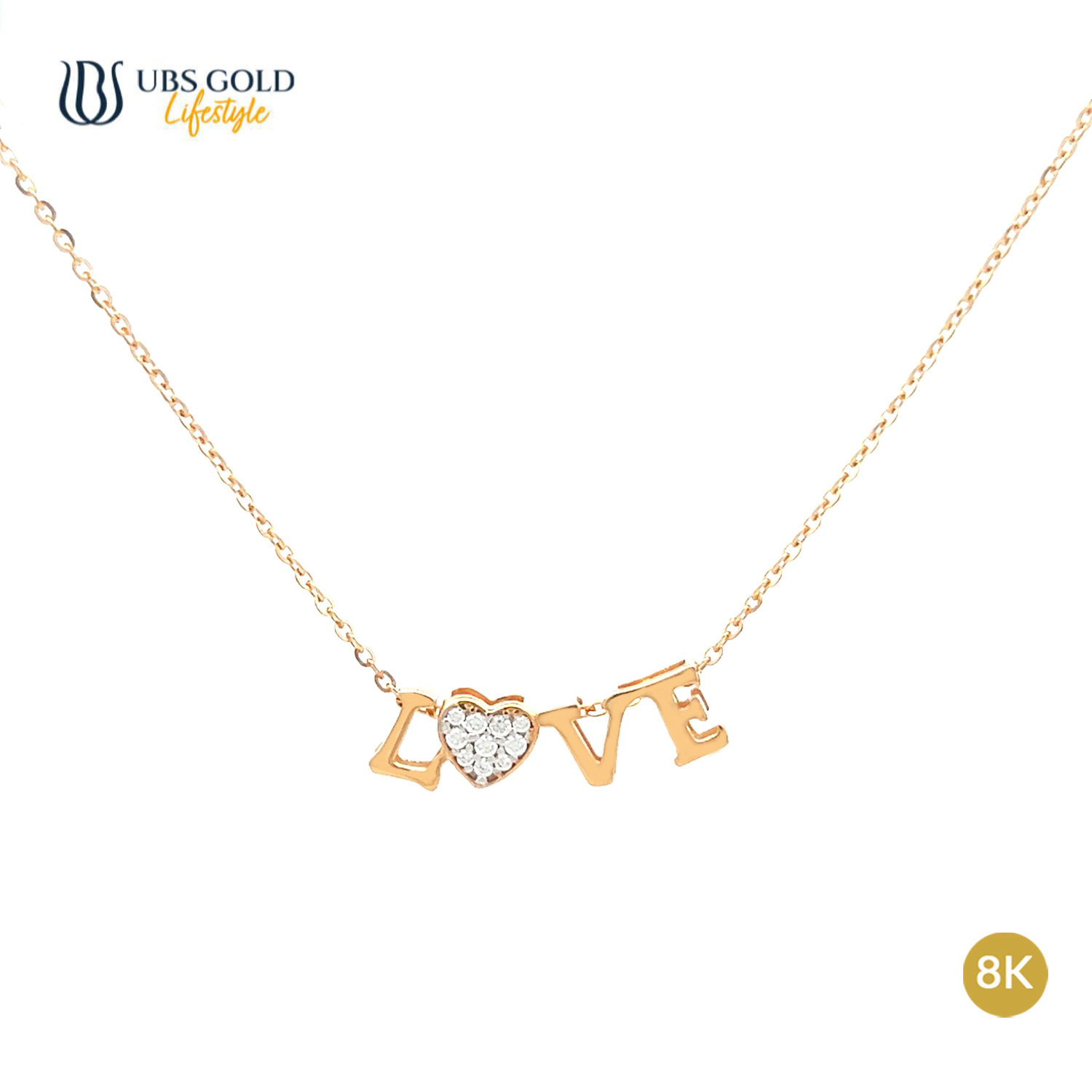 UBS Gold Kalung Emas Millie Molly - Kkv15438K - 8K