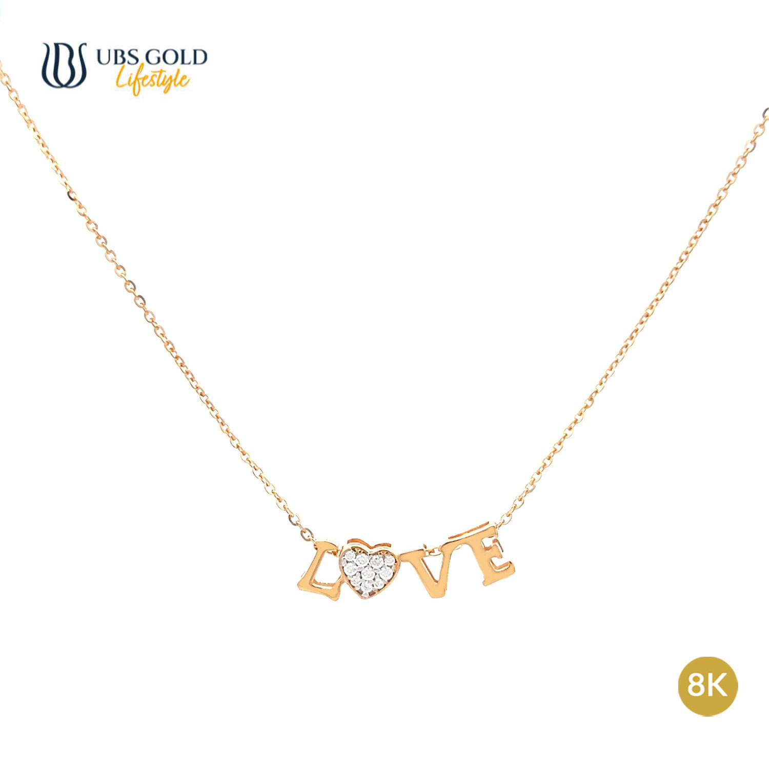 UBS Gold Kalung Emas Millie Molly - Kkv15438K - 8K