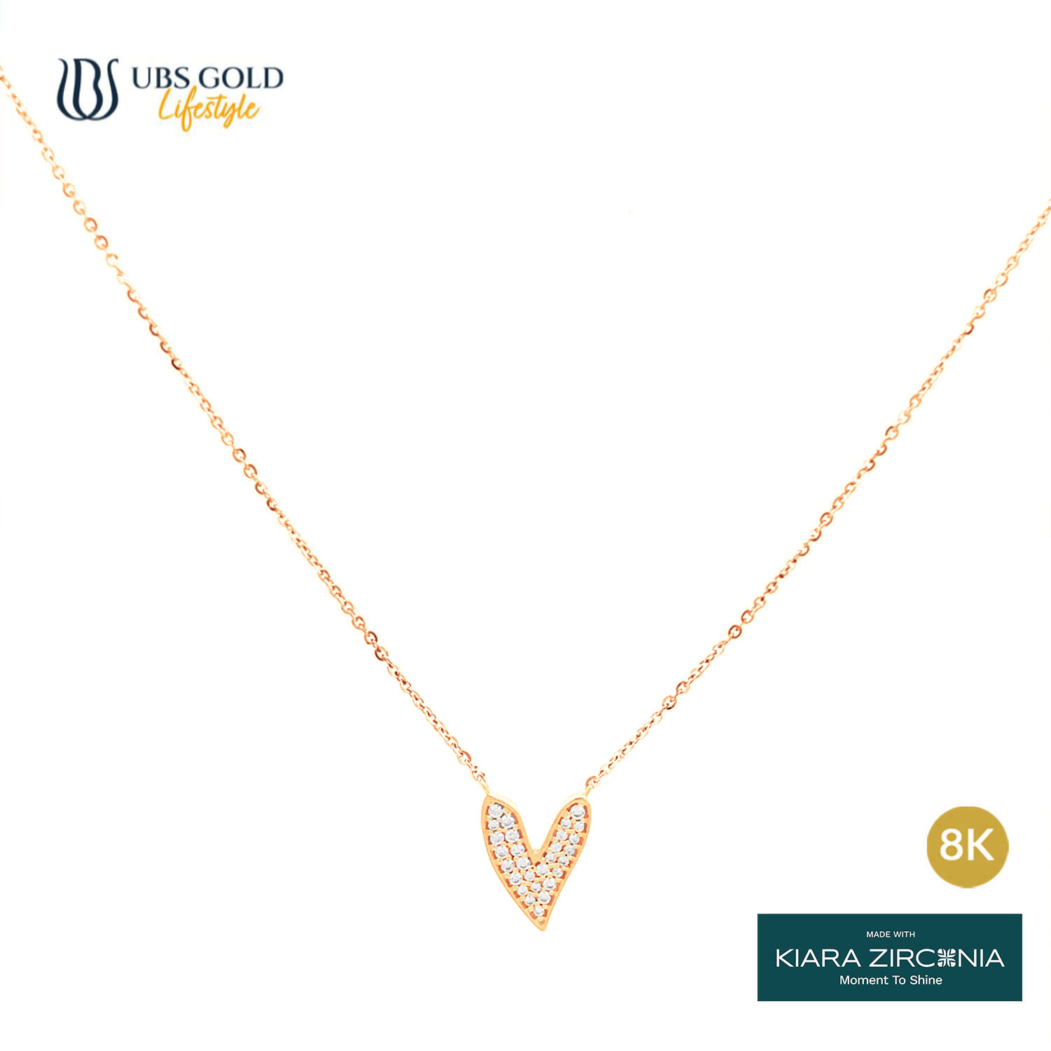 UBS Gold Kalung Emas Millie Molly - Kkv15522K - 8K