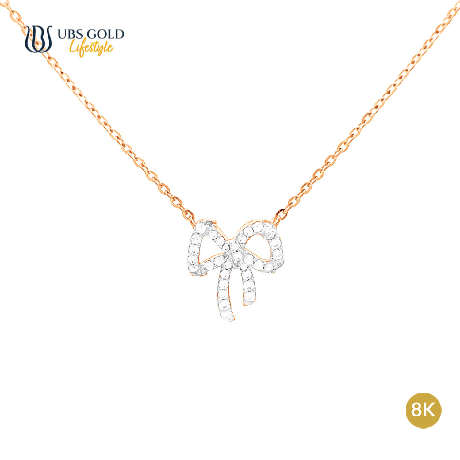 UBS Gold Kalung Emas Luna - Kkv15527K - 8K