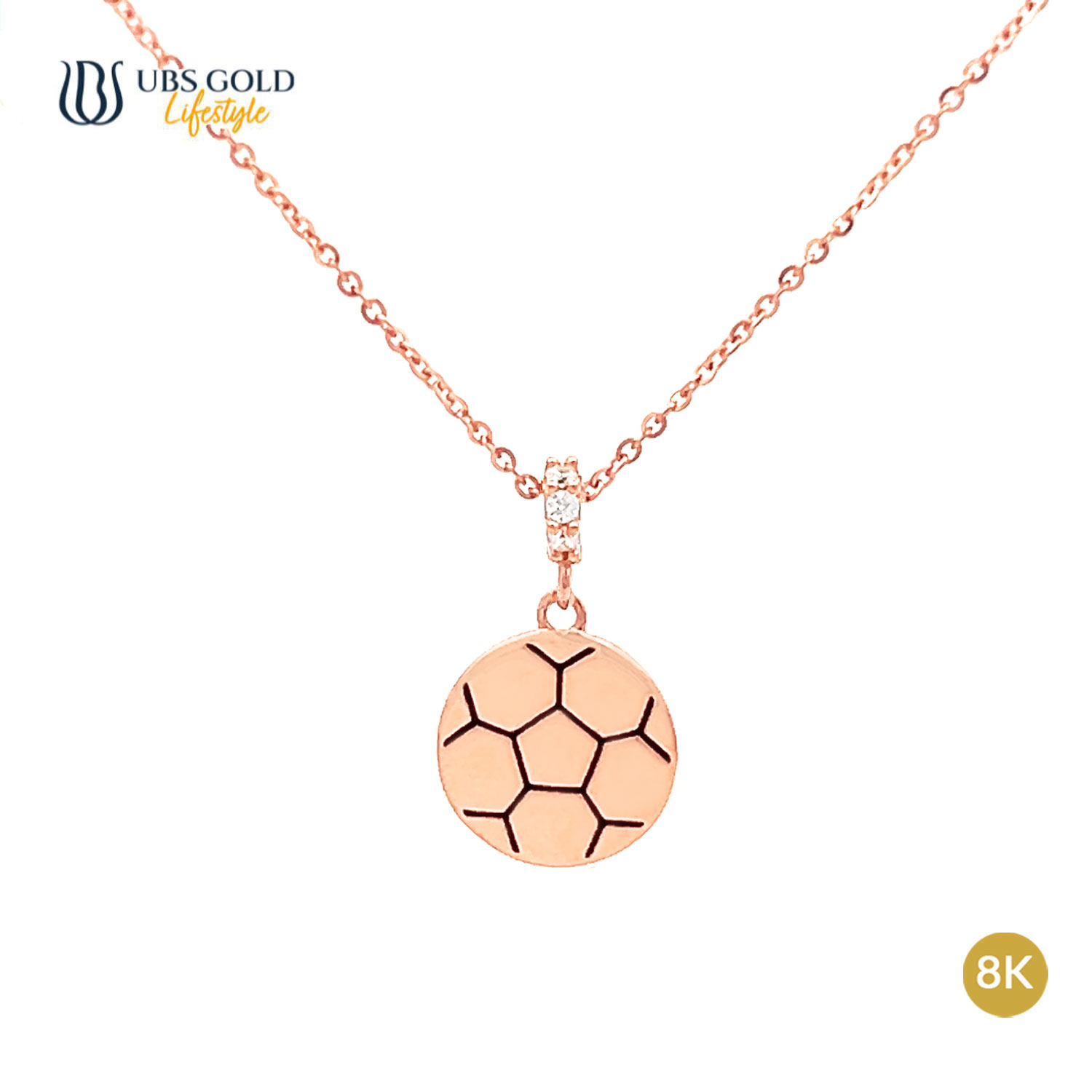 UBS Gold Kalung Emas Vila - Kkv15567K - 8K