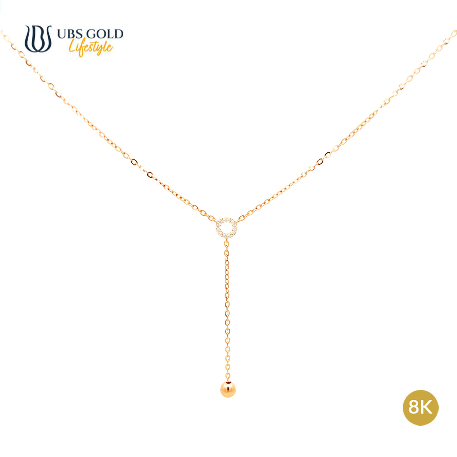 UBS Gold Kalung Emas Millie Molly - Kkv15612K - 8K