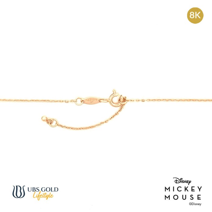 UBS Gold Kalung Emas Disney Mickey Mouse - Kky0476K - 8K