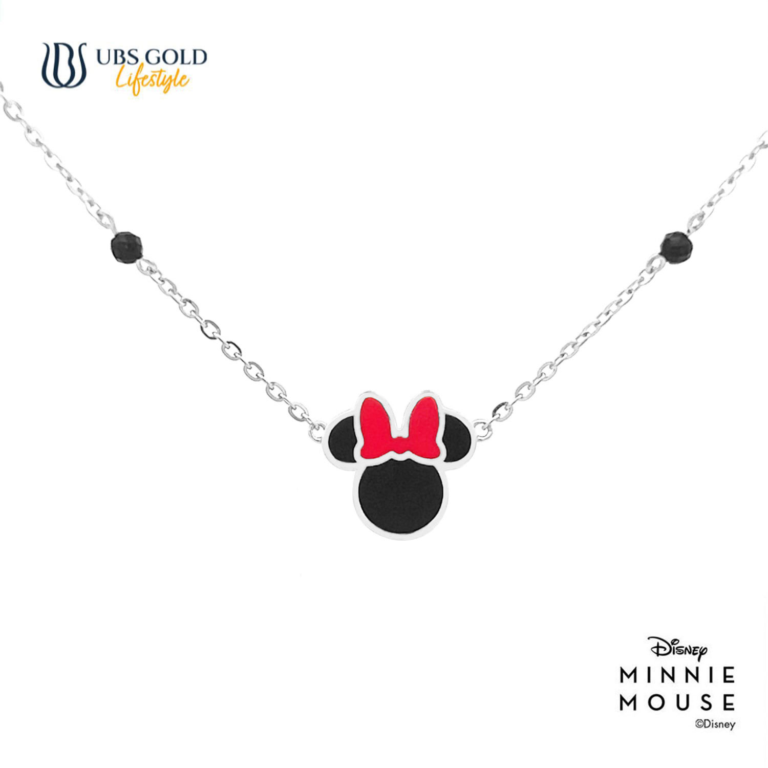 UBS Gold Kalung Emas Disney Minnie Mouse - Kky0480B - 17K