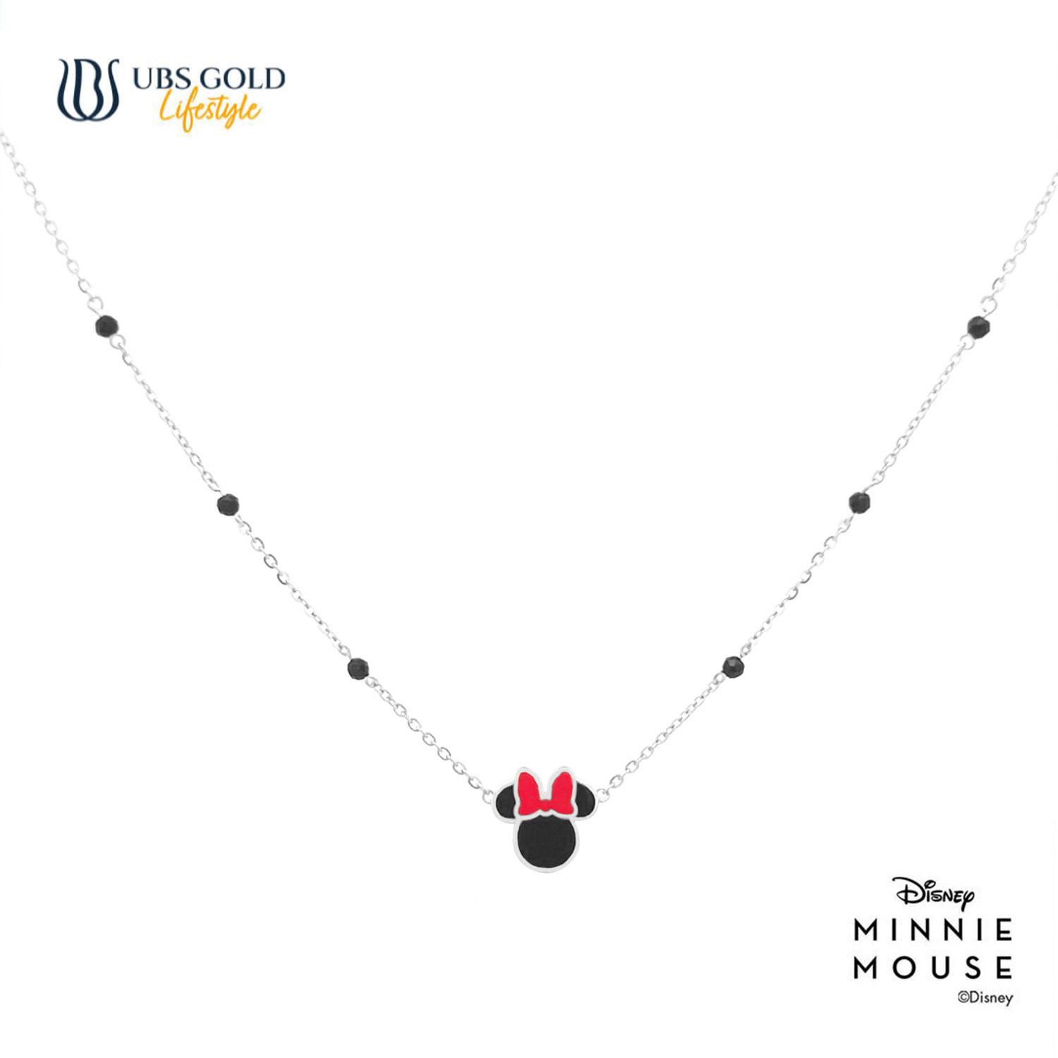 UBS Gold Kalung Emas Disney Minnie Mouse - Kky0480B - 17K