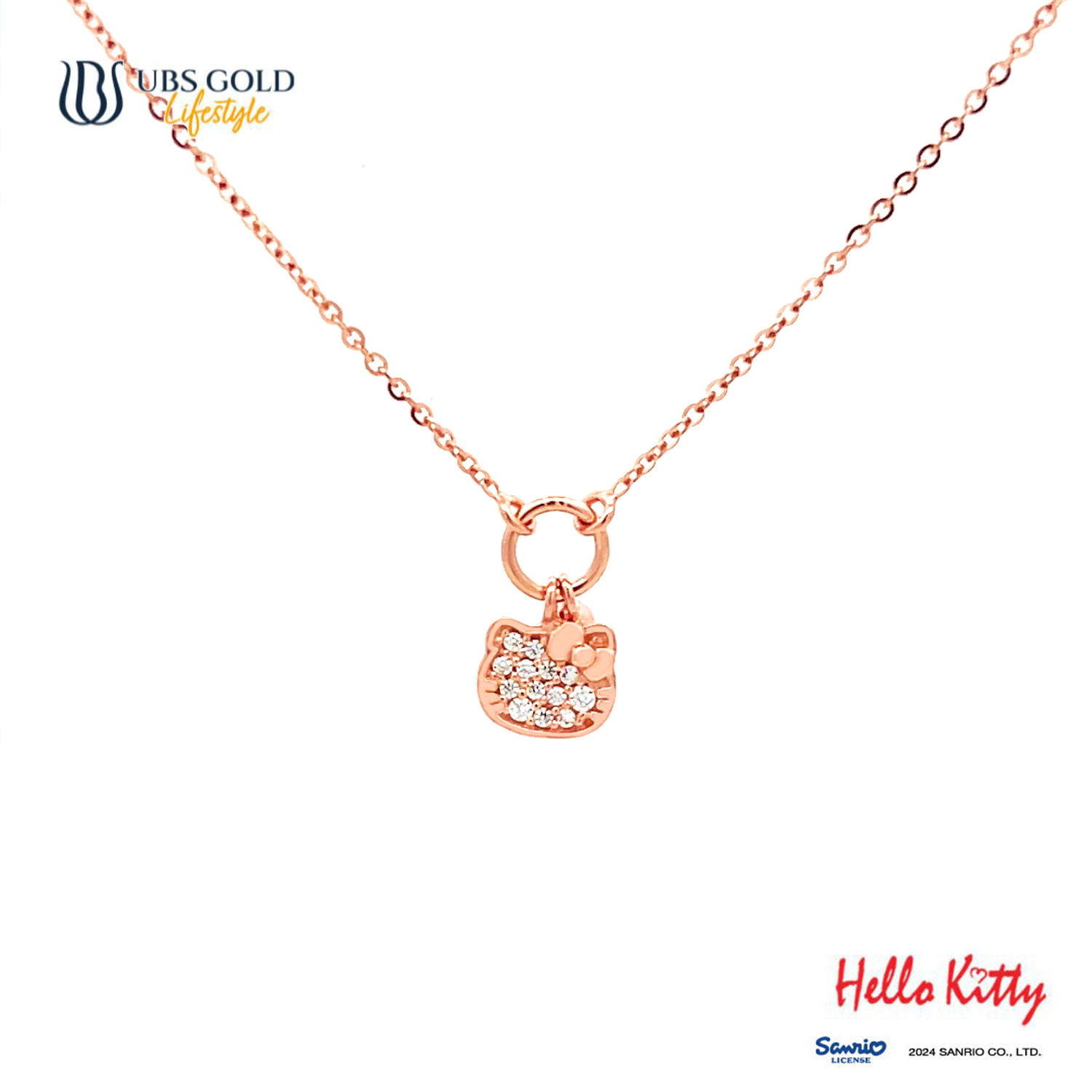 UBS Gold Kalung Emas Sanrio Hello Kitty - Kkz0132 - 17K