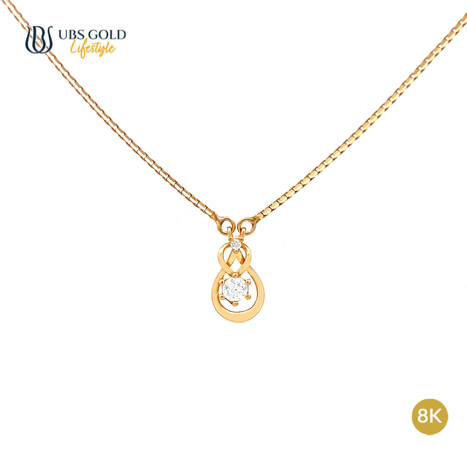 UBS Gold Kalung Emas Millie Molly - Ksk0982K - 8K