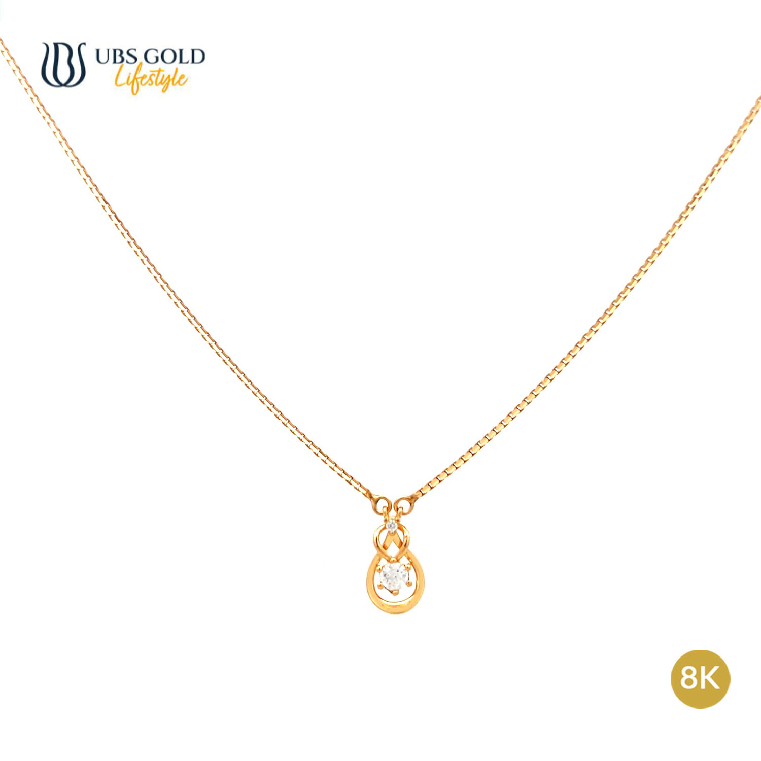 UBS Gold Kalung Emas Millie Molly - Ksk0982K - 8K