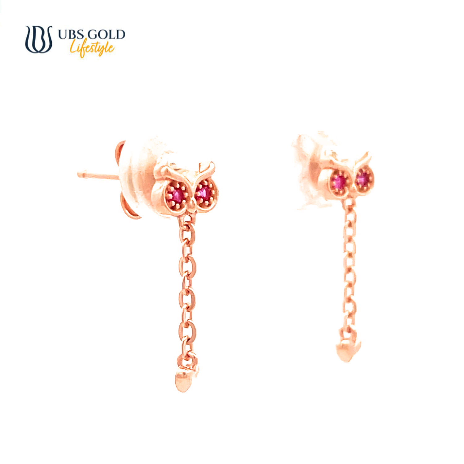 UBS Gold Anting Emas Millie Molly - Ksw1069 - 17K