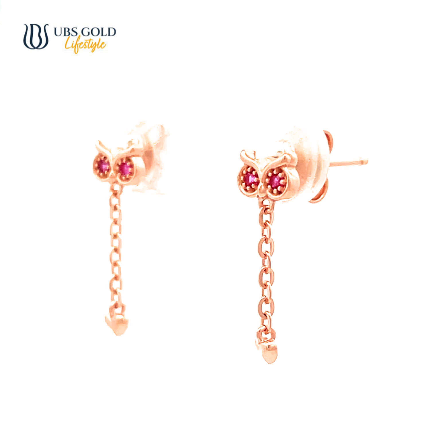 UBS Gold Anting Emas Millie Molly - Ksw1069 - 17K