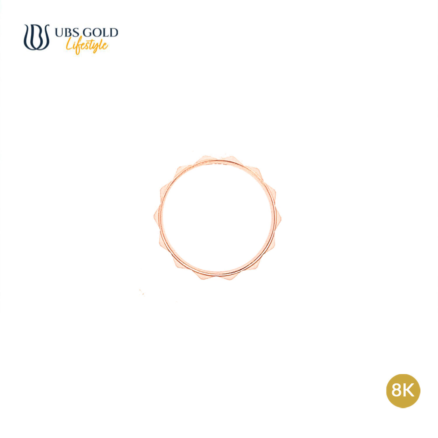 UBS Gold Cincin Emas Vici - V7c0001K - 8K