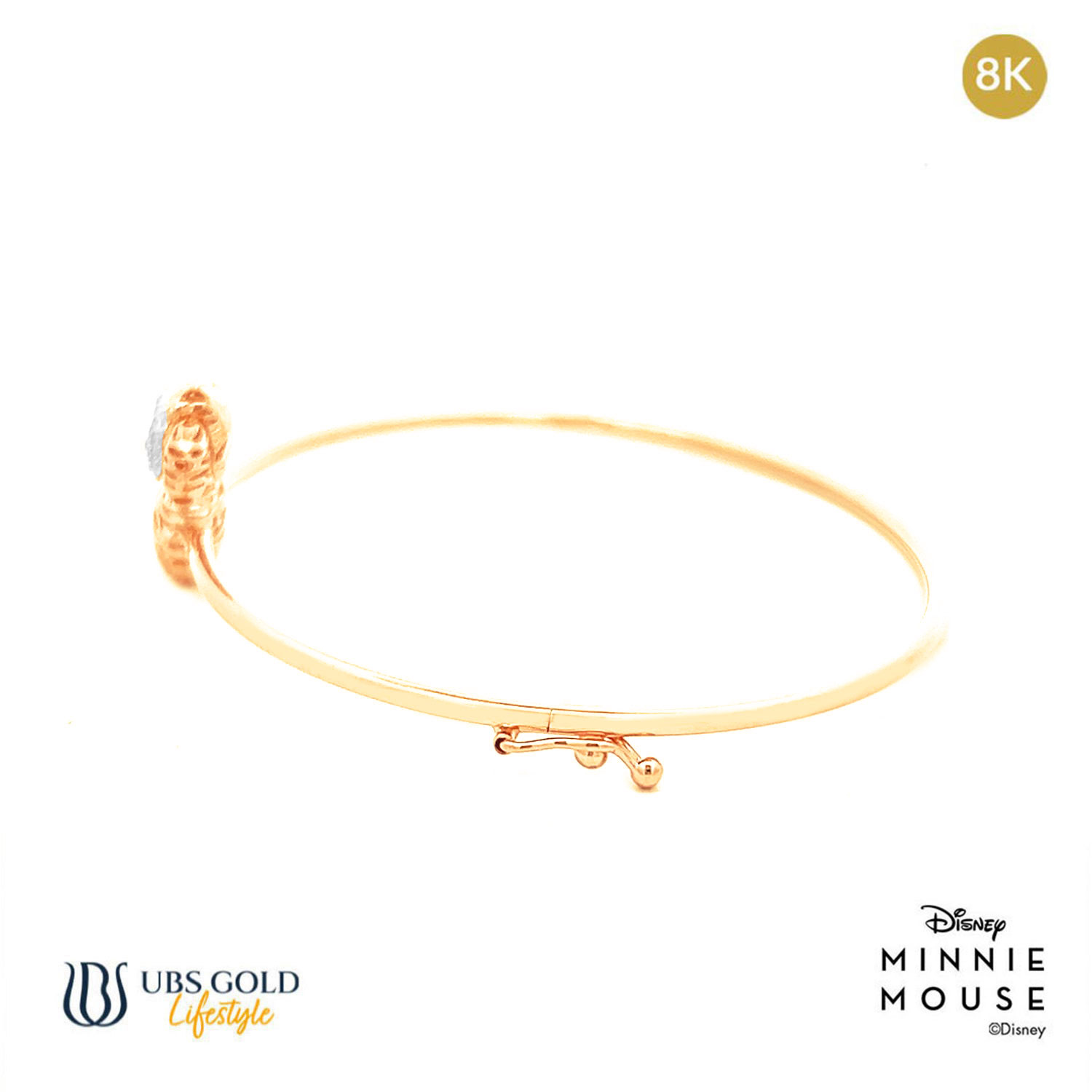 UBS Gold Gelang Emas Disney Minnie Mouse - Vgy0144K - 8K