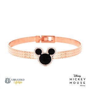 UBS Gold Gelang Emas Disney Mickey Mouse - Vgy0152 - 17K