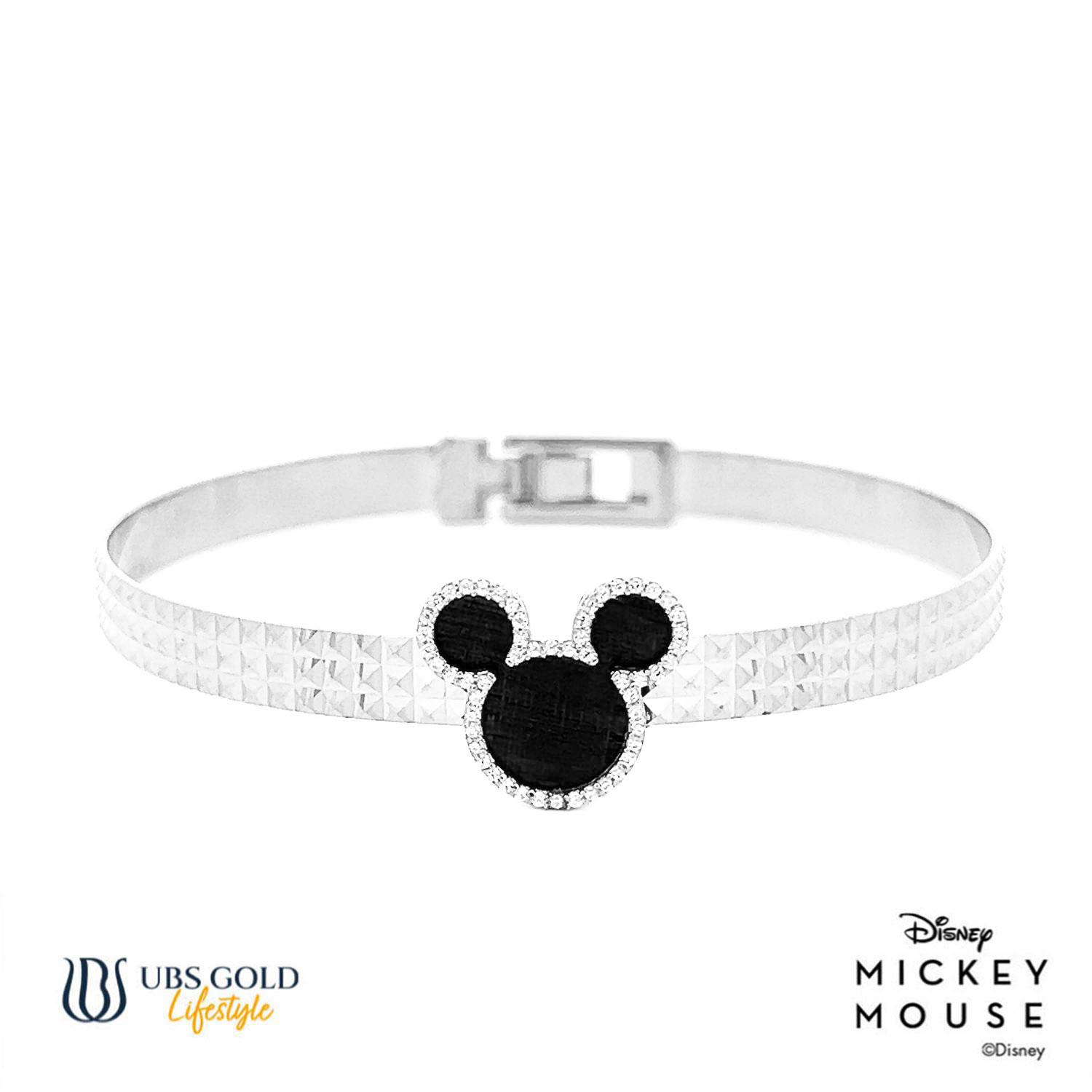 UBS Gold Gelang Emas Disney Mickey Mouse - Vgy0152 - 17K