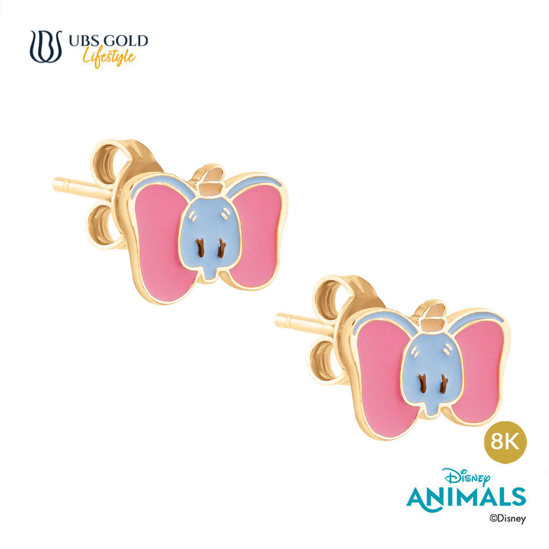 UBS Gold Anting Emas Disney Animals - Awy0003K - 8K