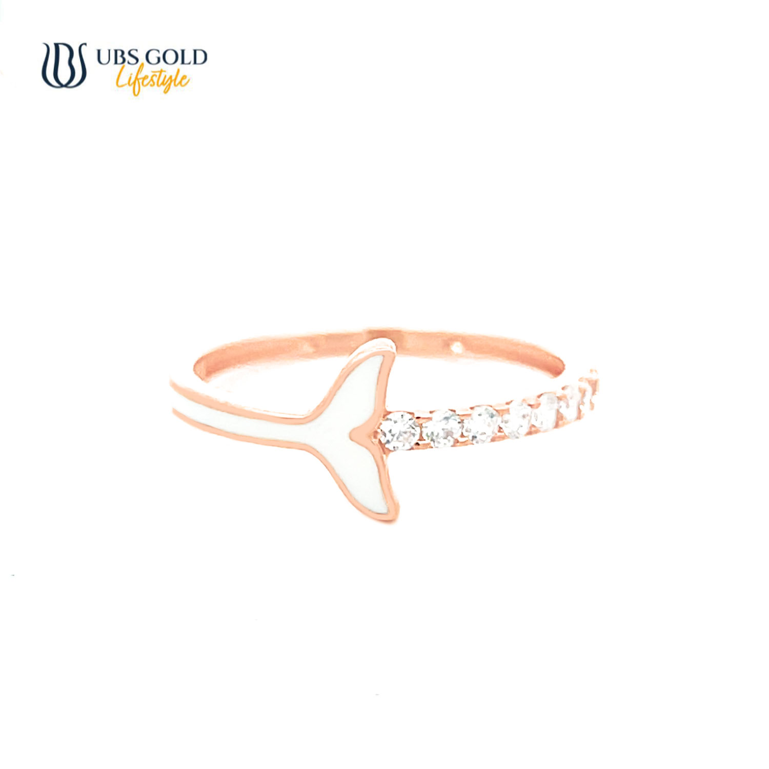 UBS Gold Cincin Emas Millie Molly - Cc17047 - 17K