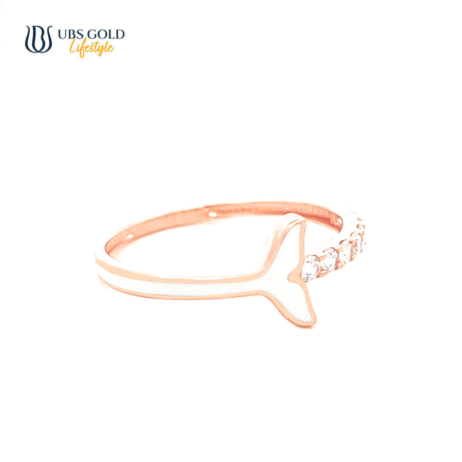 UBS Gold Cincin Emas Millie Molly - Cc17047 - 17K