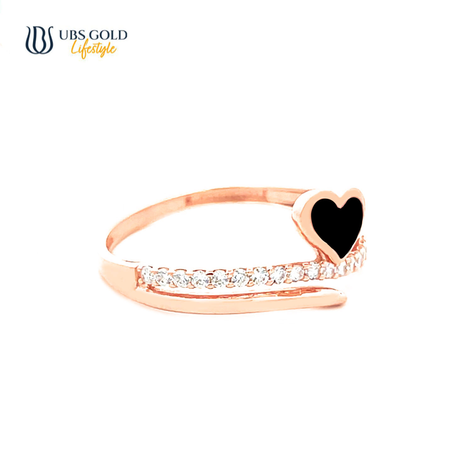 UBS Gold Cincin Emas Millie Molly - Cc17048I - 17K