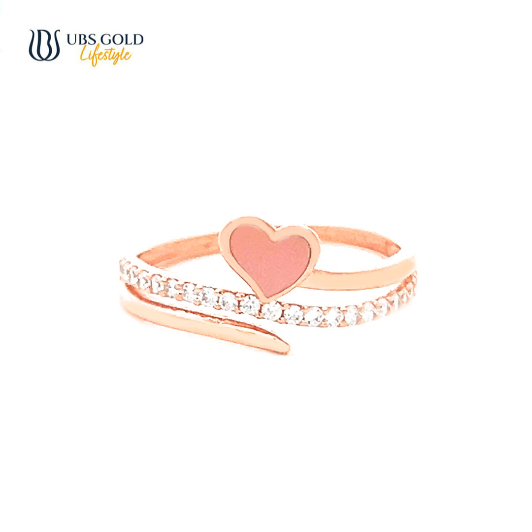 UBS Gold Cincin Emas Millie Molly - Cc17048P - 17K