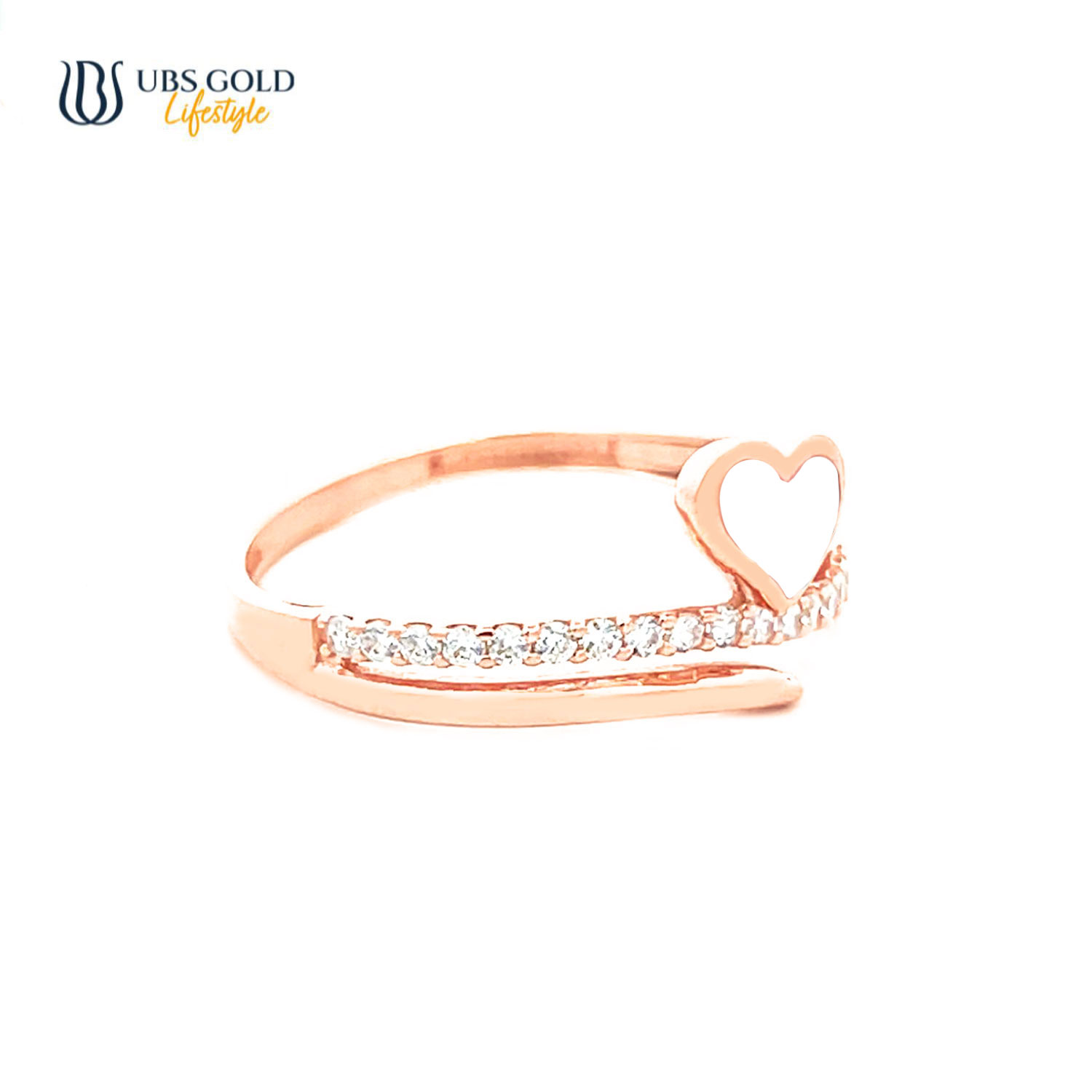 UBS Gold Cincin Emas Millie Molly - Cc17048 - 17K