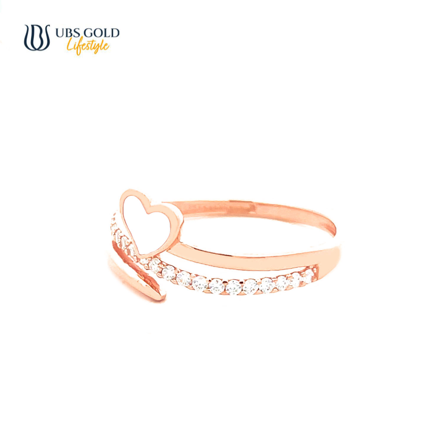 UBS Gold Cincin Emas Millie Molly - Cc17048 - 17K