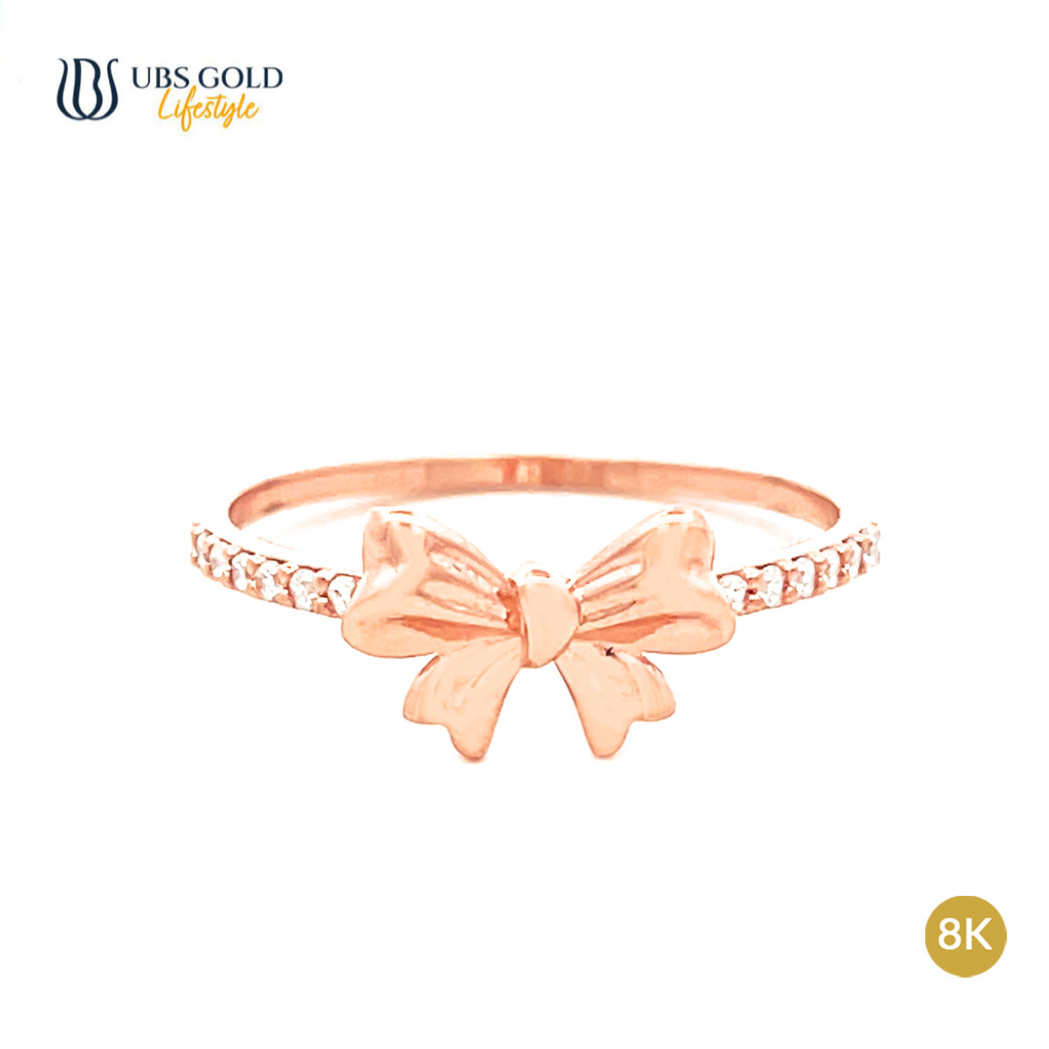 UBS Gold Cincin Emas Brigita - Cc17289K - 8K