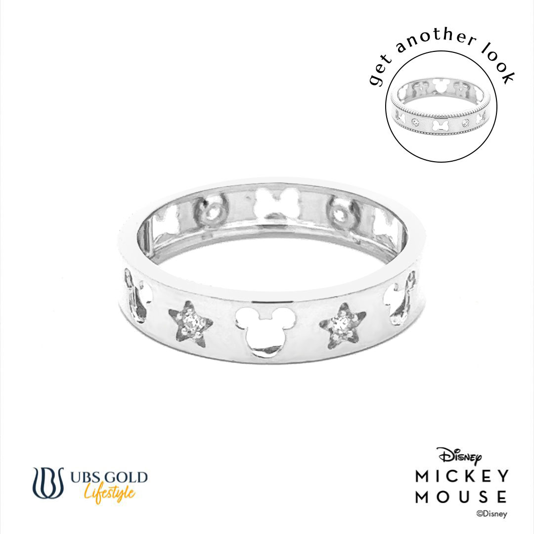 UBS Cincin Emas Disney Mickey & Minnie Mouse - Ccy0111 - 17K