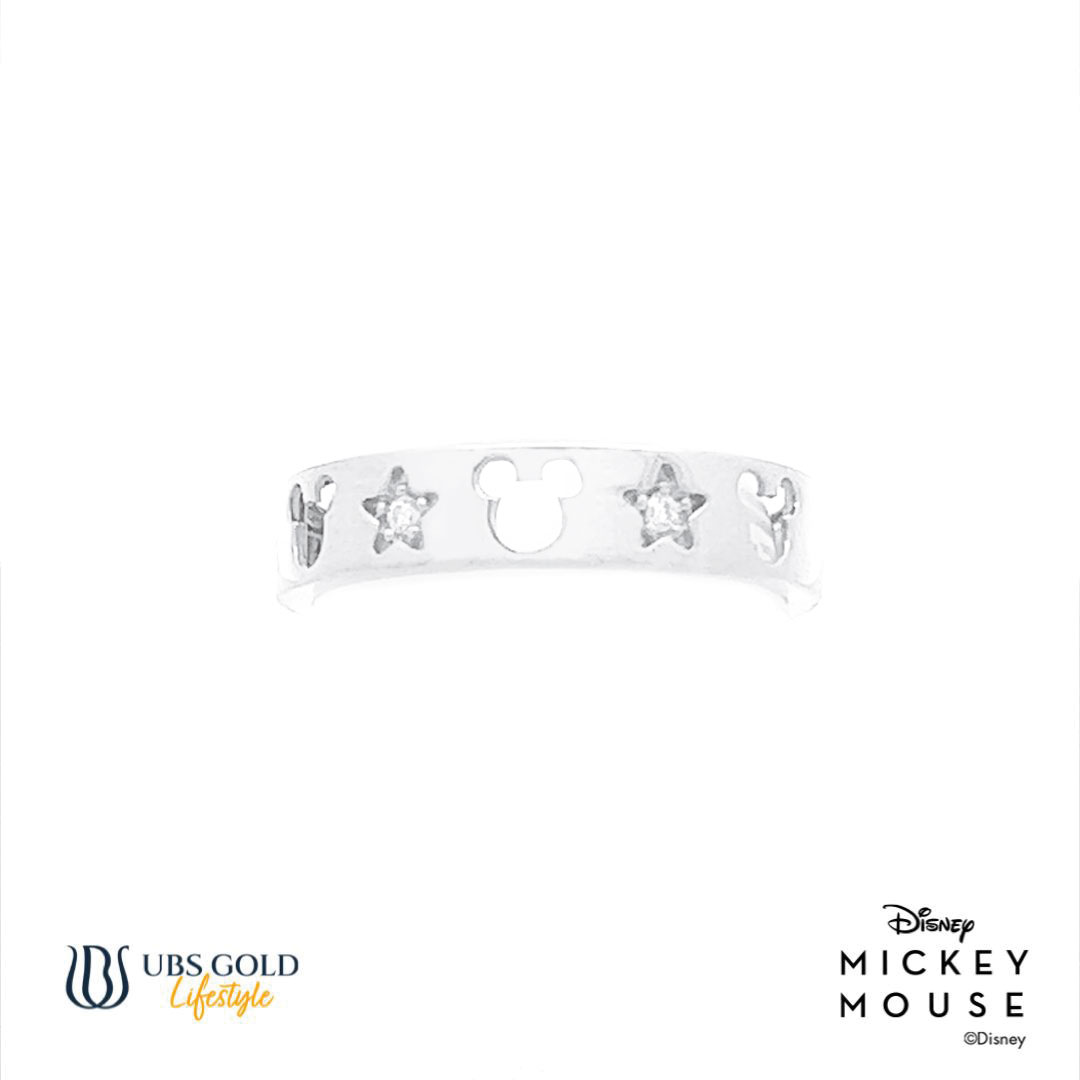 UBS Cincin Emas Disney Mickey & Minnie Mouse - Ccy0111 - 17K